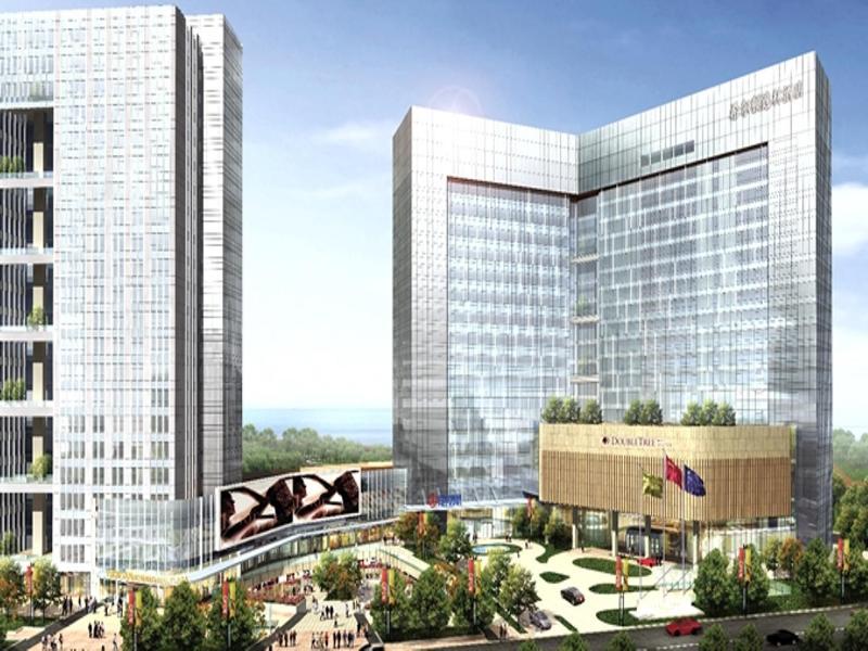 Doubletree By Hilton Hotel Xiamen - Wuyuan Bay Exterior foto